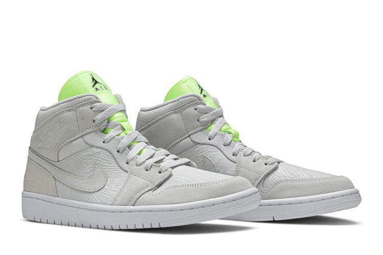 AIR JORDAN 1 'GHOST GREEN GREY' MID