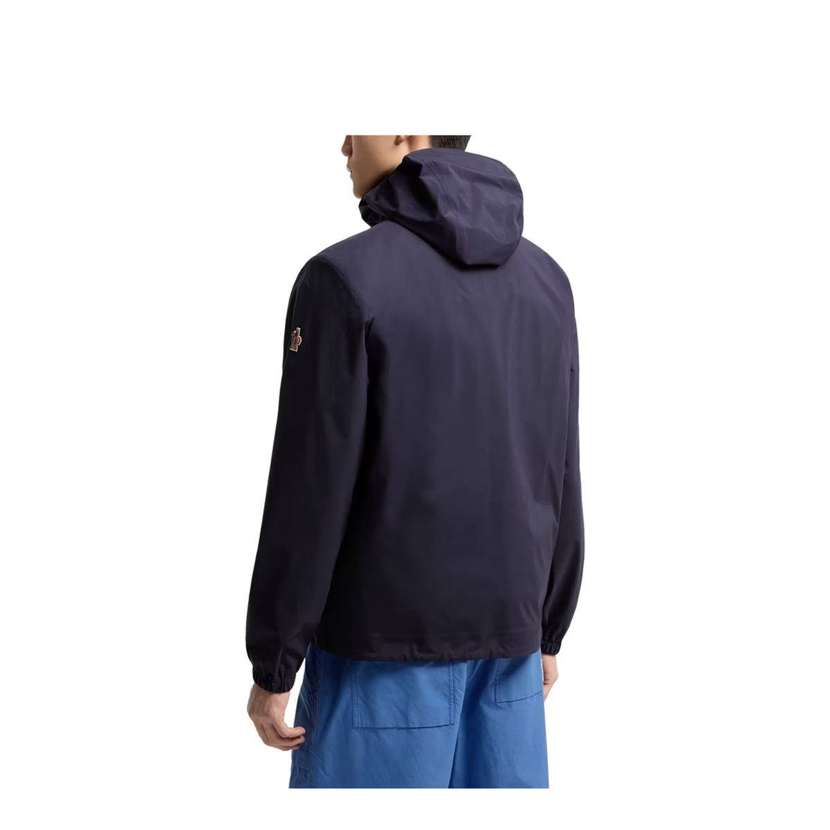 Hooded Shell Jacket - Navy Blue