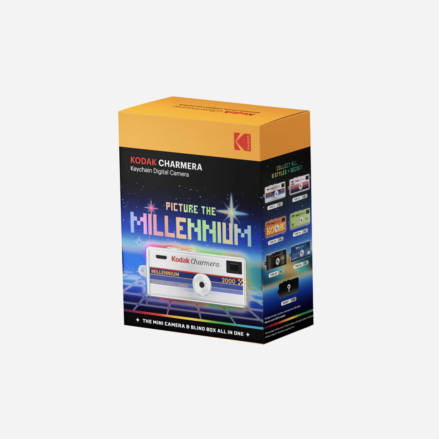 Kodak Charmera Keychain Digital Camera Blind Box Collection-Millennium