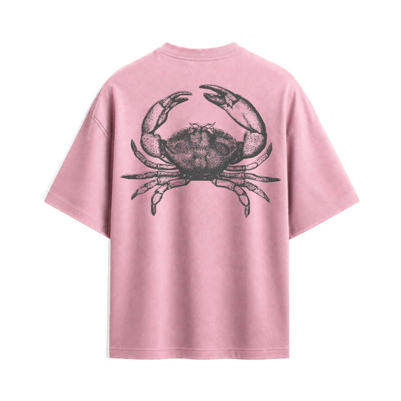 Off supply The crab pink t-shirt