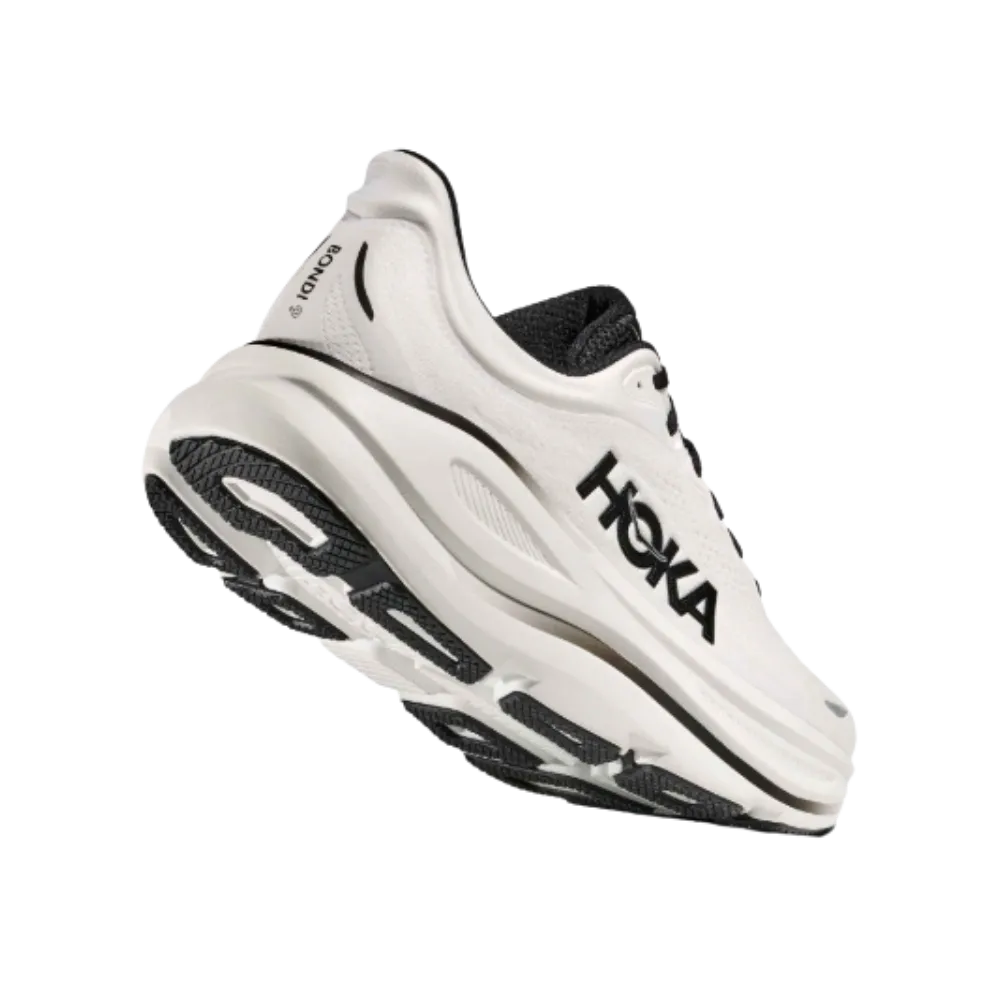 Hoka Bondi 9 White And Black
