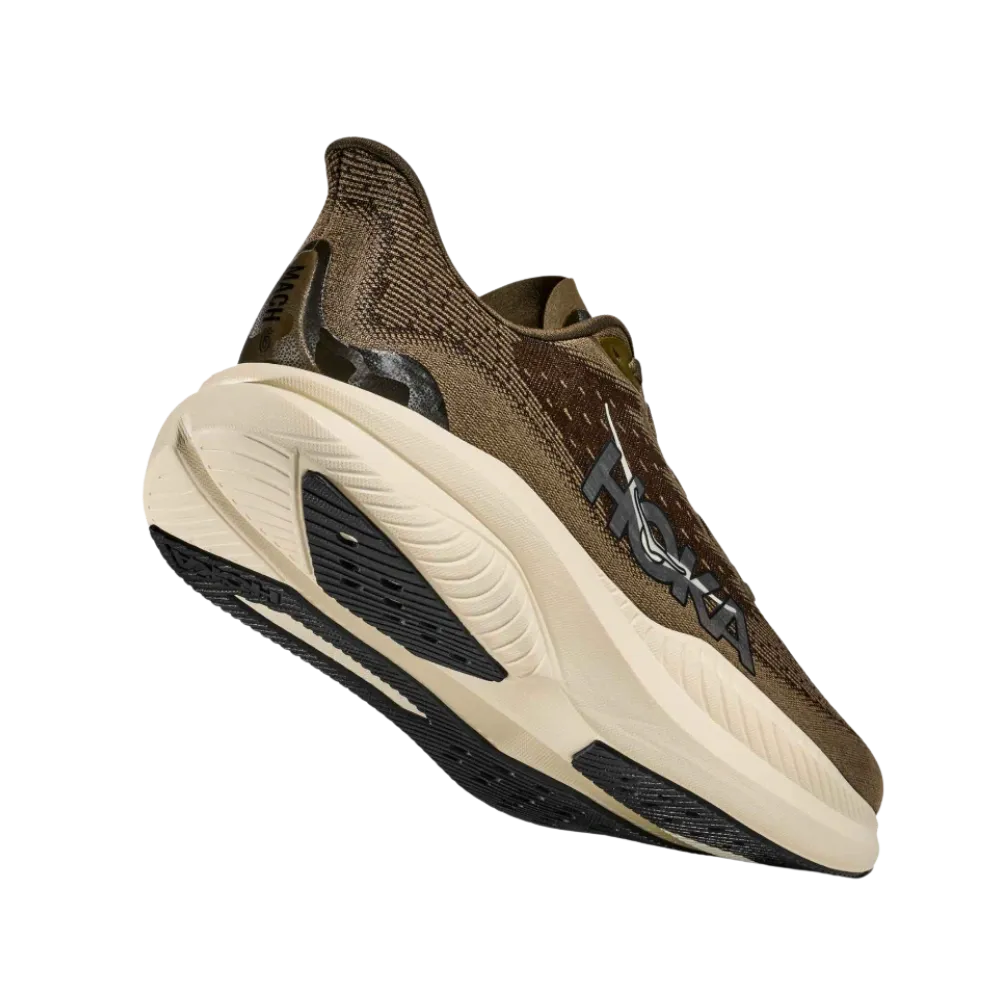 Hoka Mach 6 Antique Olive/Truffle Salt