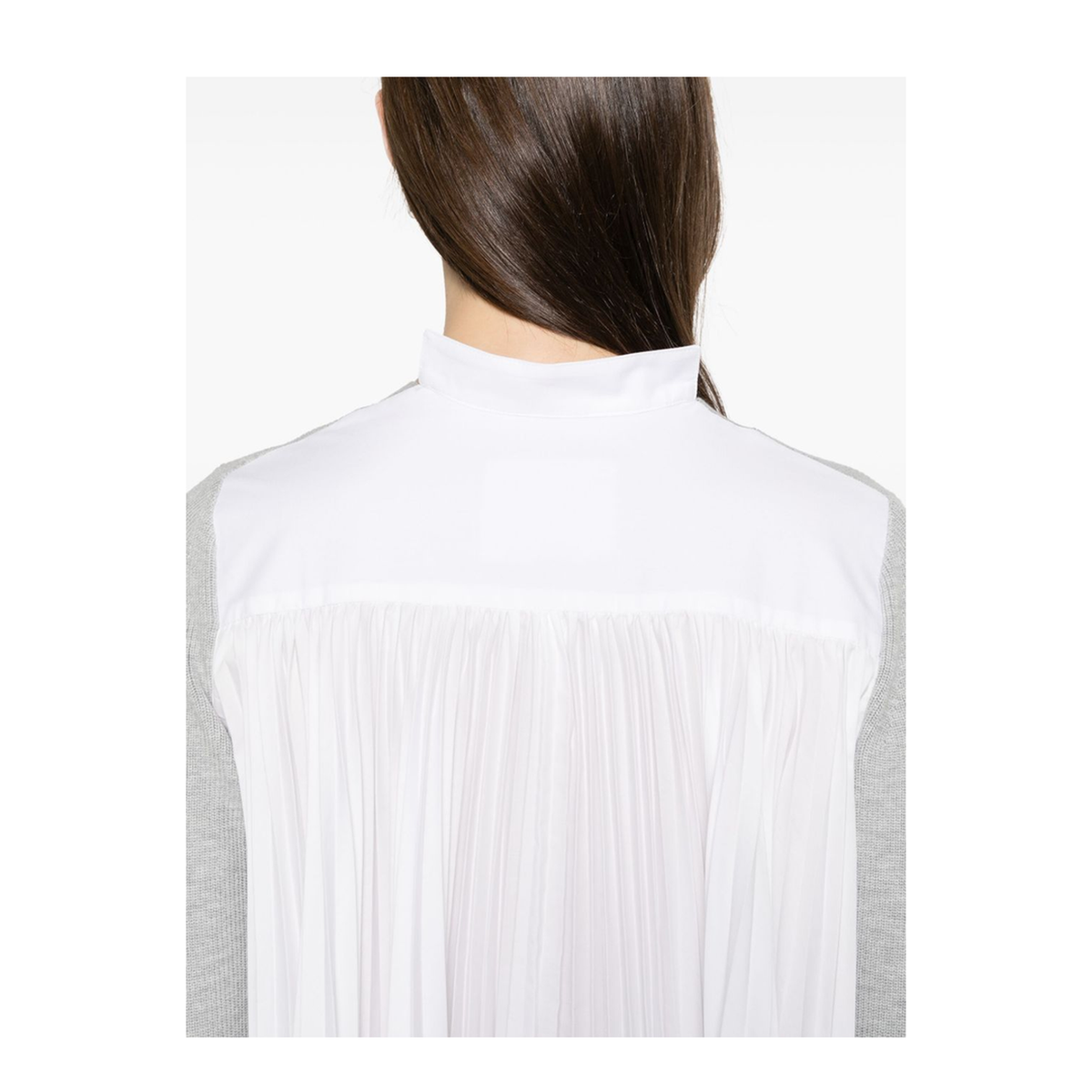 White V-Necked Cardigan