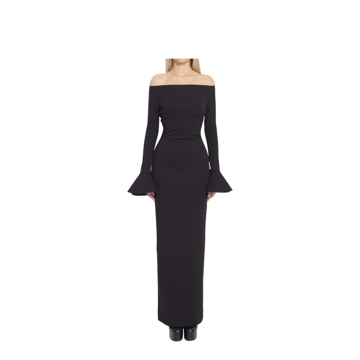 Anica Maxi Dress in Black