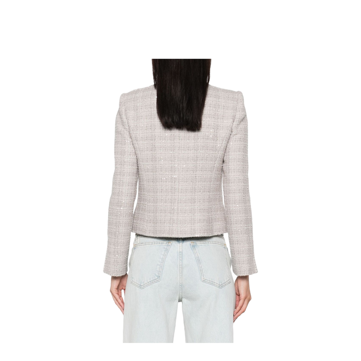 Wool Blend Blazer Jacket