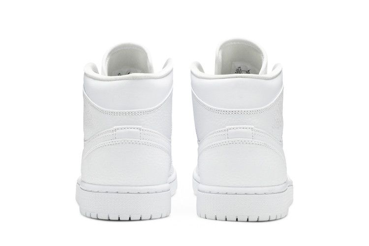 Air Jordan 1 Mid Triple White 2020