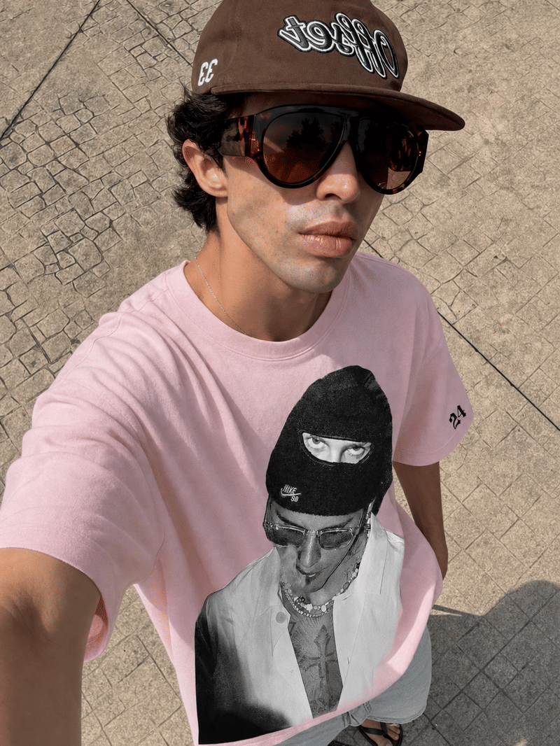 JUSTIN-What Do You Mean T-shirt(Pink)