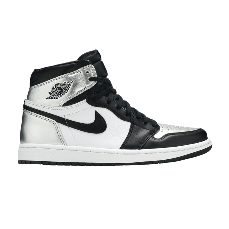 Air Jordan 1 Retro High OG Silver Toe