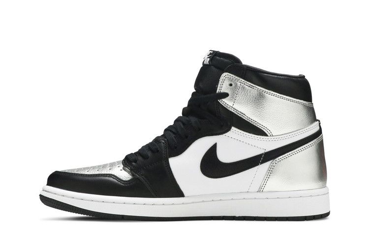 Air Jordan 1 Retro High OG Silver Toe