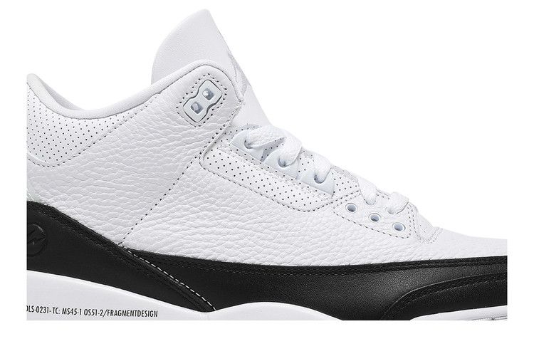 Fragment Design x Air Jordan 3 Retro SP White