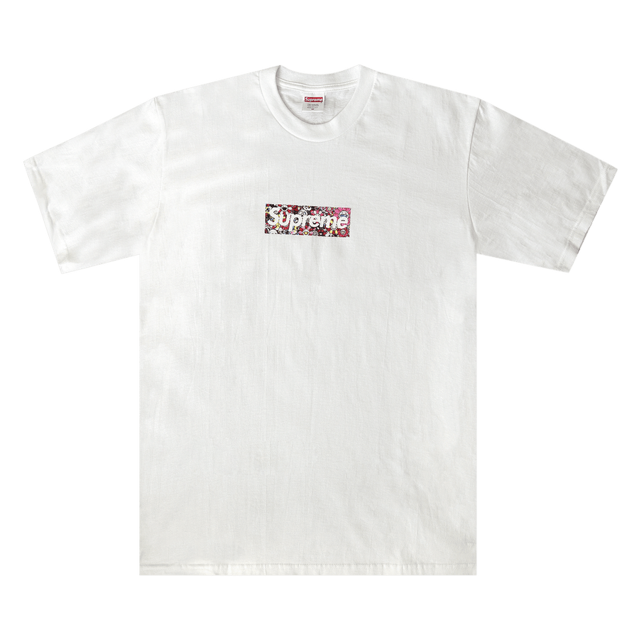 Supreme x Murakami COVID-19 Relief Box Logo T-Shirt White