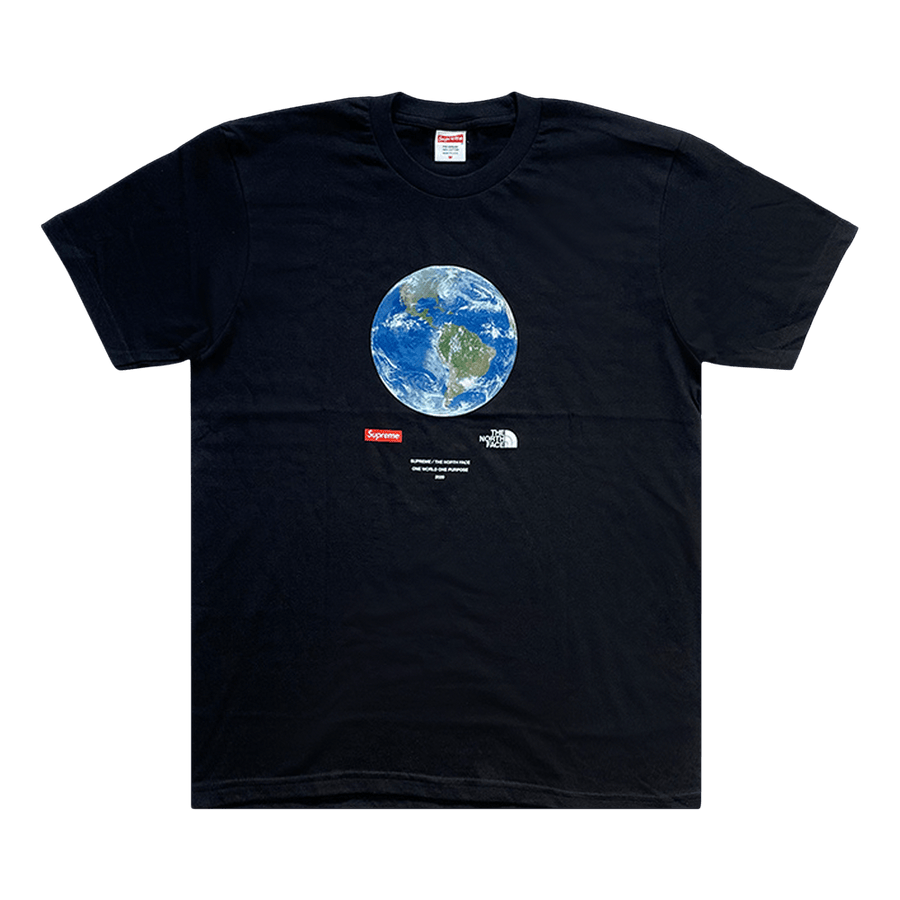 Supreme x The North Face One World T-Shirt Black