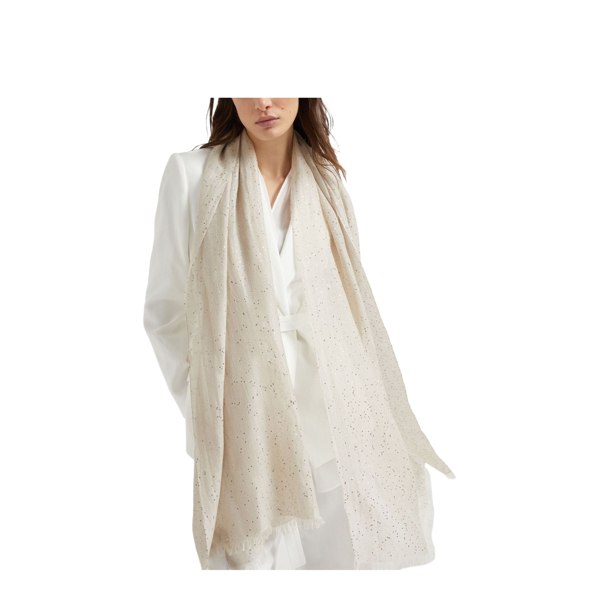 Rustic Beige Scarf