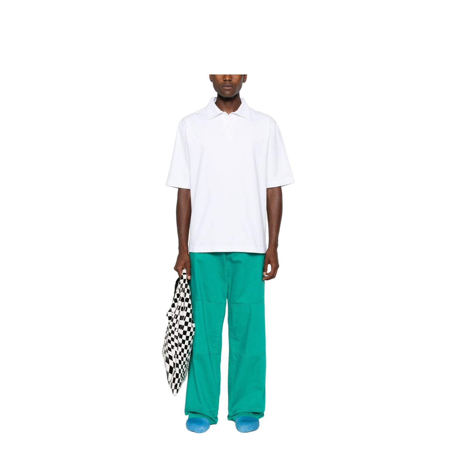 White Organic Cotton Polo