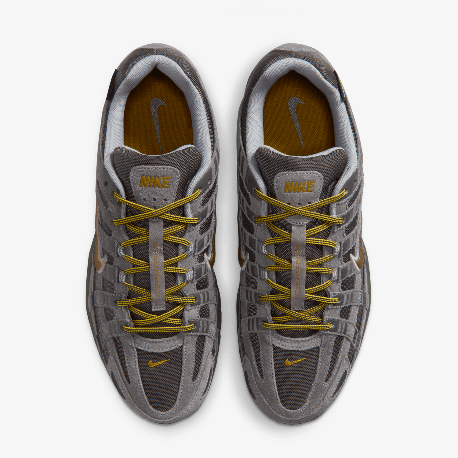 NIKE P-6000 PREMIUM CORDURA® { MEDIUM ASH/GOLDEN HOPS-PENCIL POINT