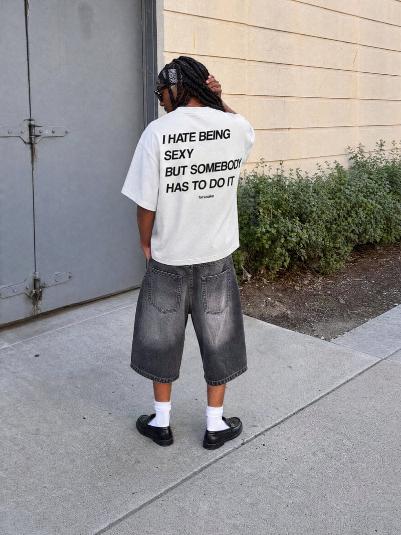 Forfksake Hate Being Sexy T-Shirt White