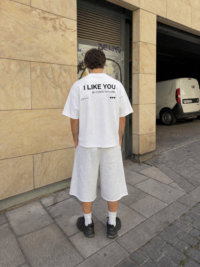 Forfksake I Like You White T-Shirt