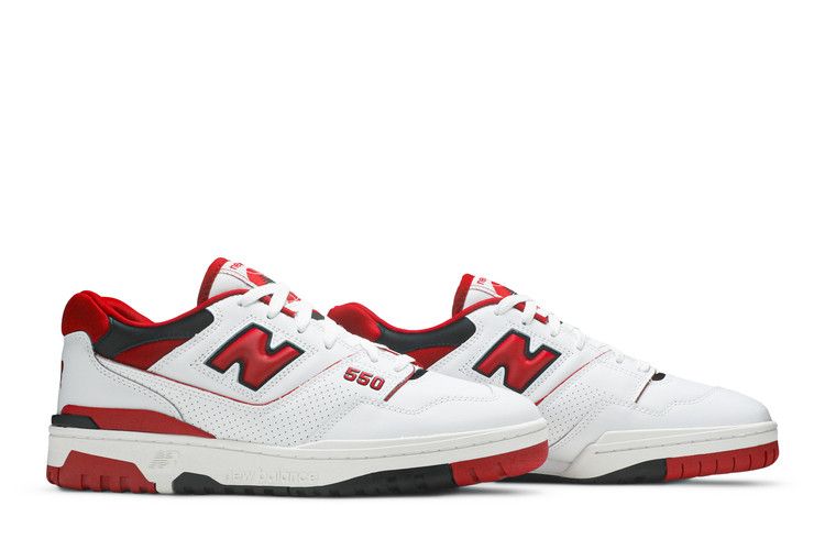 New Balance 550 Team Red