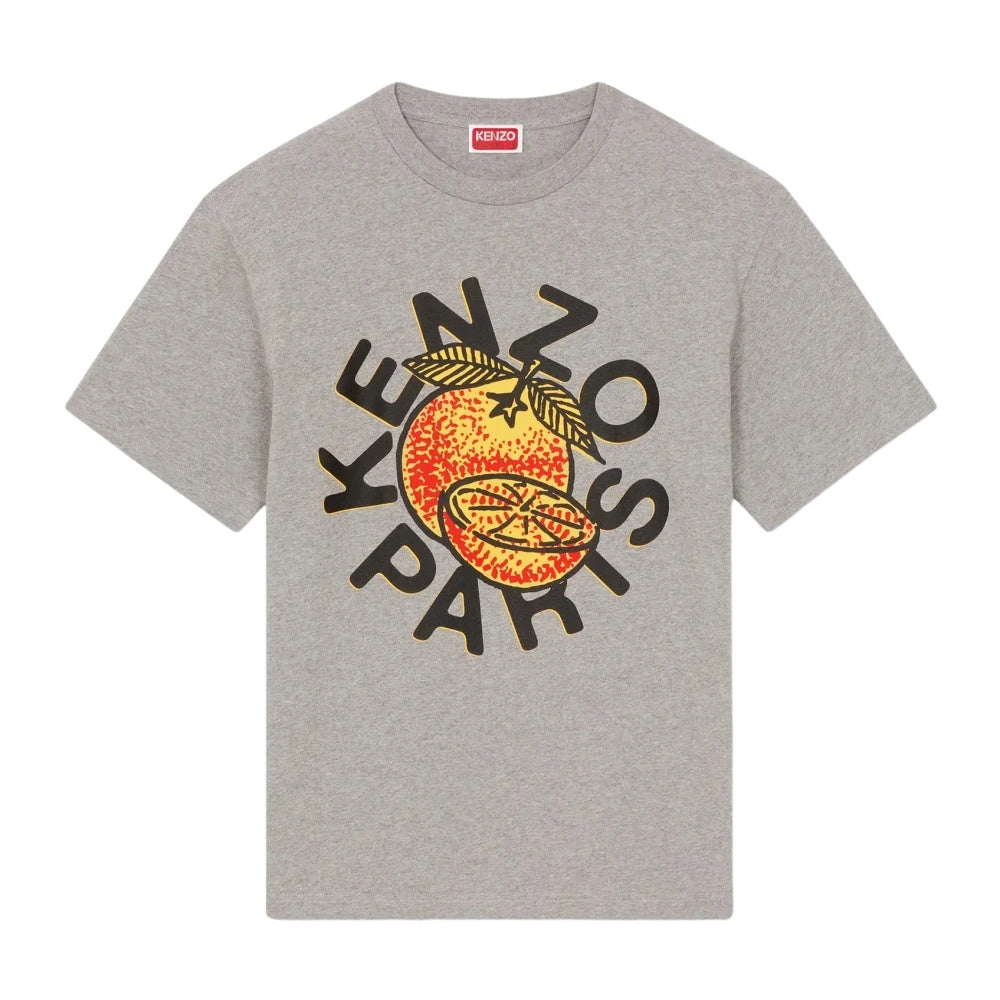 KENZO CLASSIC ORANGE GRAPHIC T-SHIRT