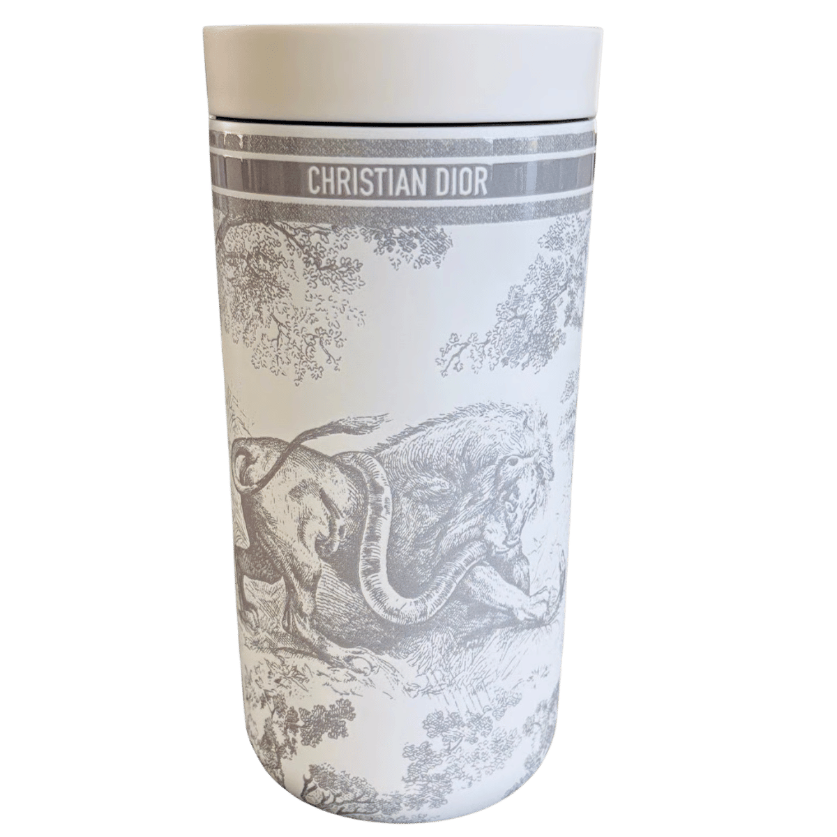 DIOR BEAUTY Tumbler Prestige Toile deJouy Insulated 400ML GREY Novelty GWP NIB