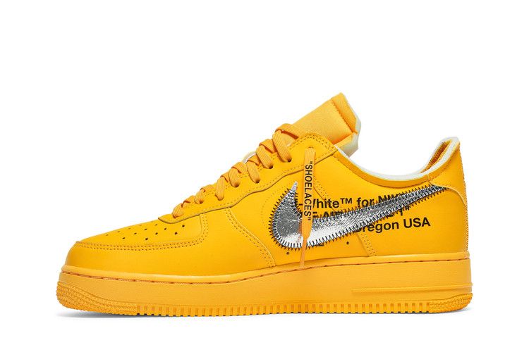 Nike Air Force 1 Low Off White Ica University Gold