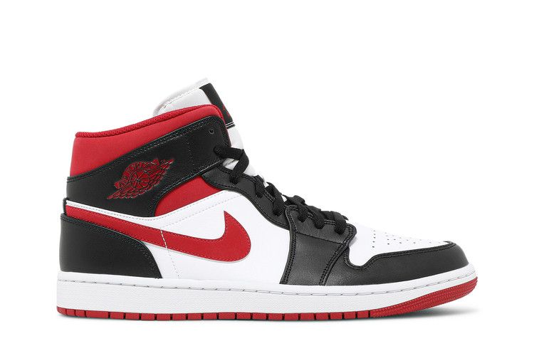 Air Jordan 1 Mid Black Gym Red