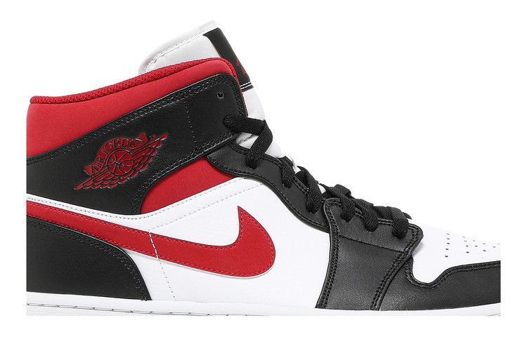 Air Jordan 1 Mid Black Gym Red