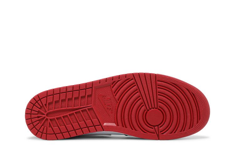 Air Jordan 1 Mid Black Gym Red