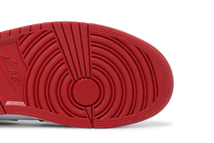 Air Jordan 1 Mid Black Gym Red