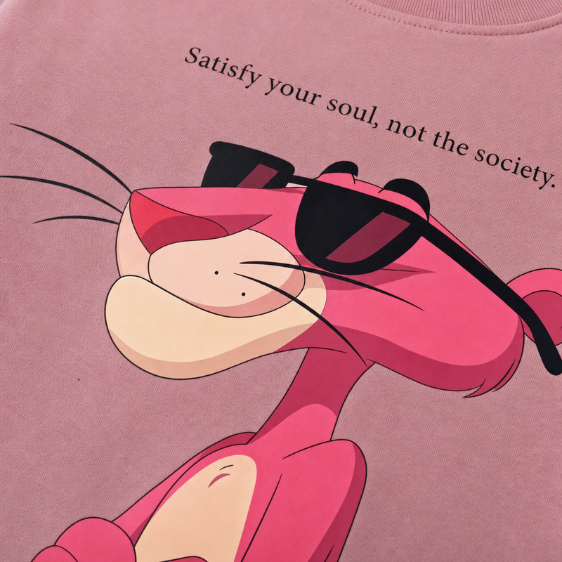 Forfksake Satisfy Soul Pink T-Shirt