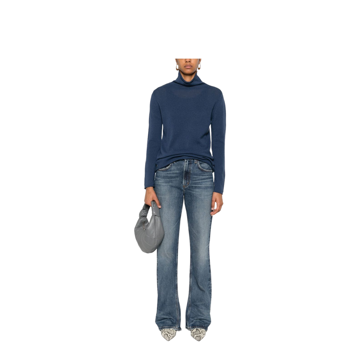 Cashmere Turtle-Neck Sweater