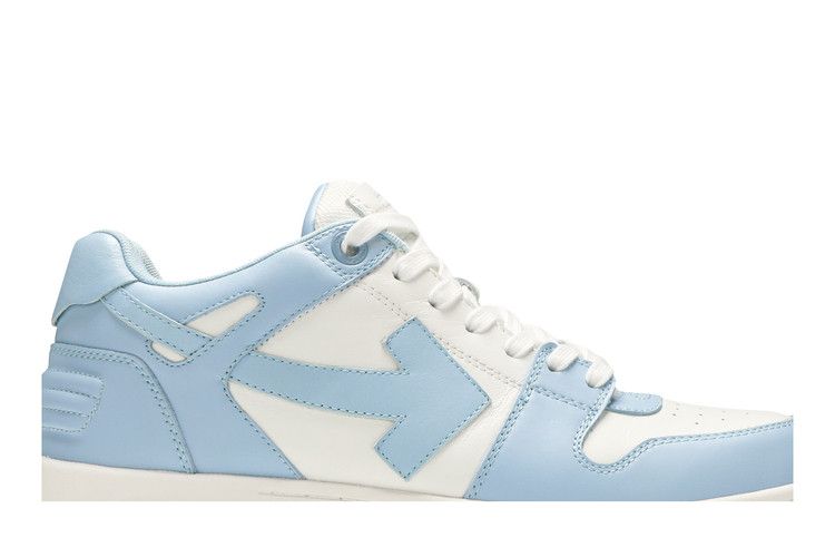 OFF-WHITE OOO Low Out Of Office Suede White Blue