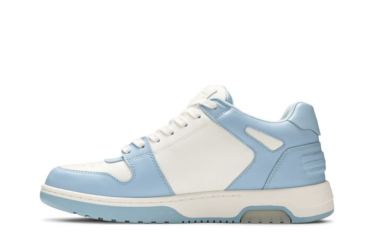 OFF-WHITE OOO Low Out Of Office Suede White Blue