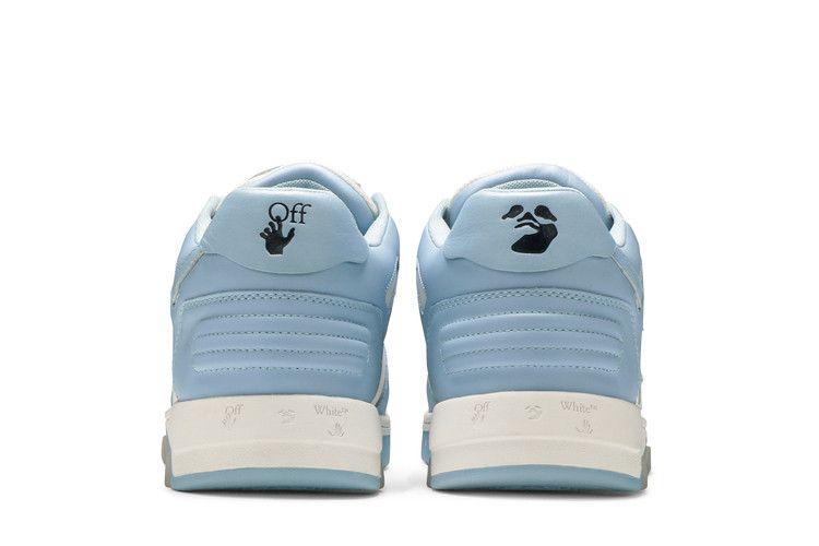 OFF-WHITE OOO Low Out Of Office Suede White Blue