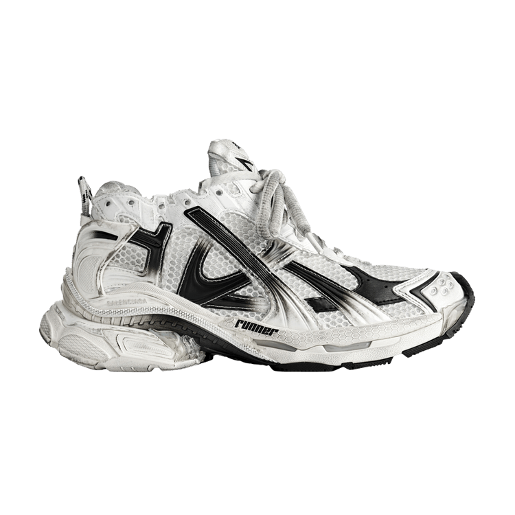 Balenciaga Runner Sneaker Gradient - White Black