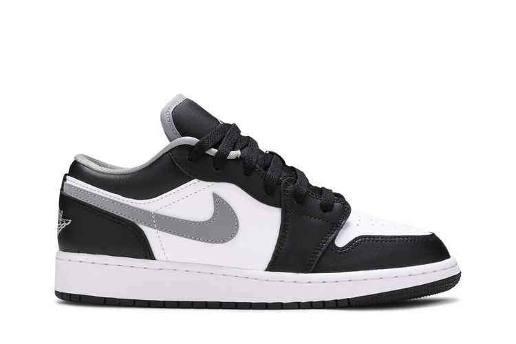 Air Jordan 1 Low GS Black Medium Grey