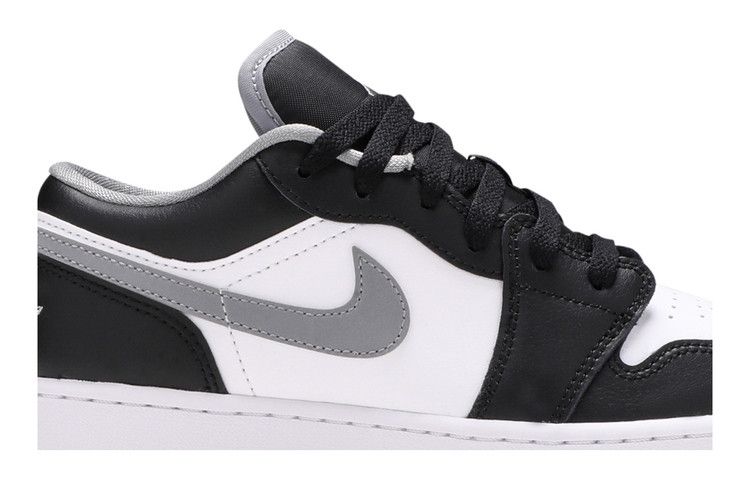Air Jordan 1 Low GS Black Medium Grey