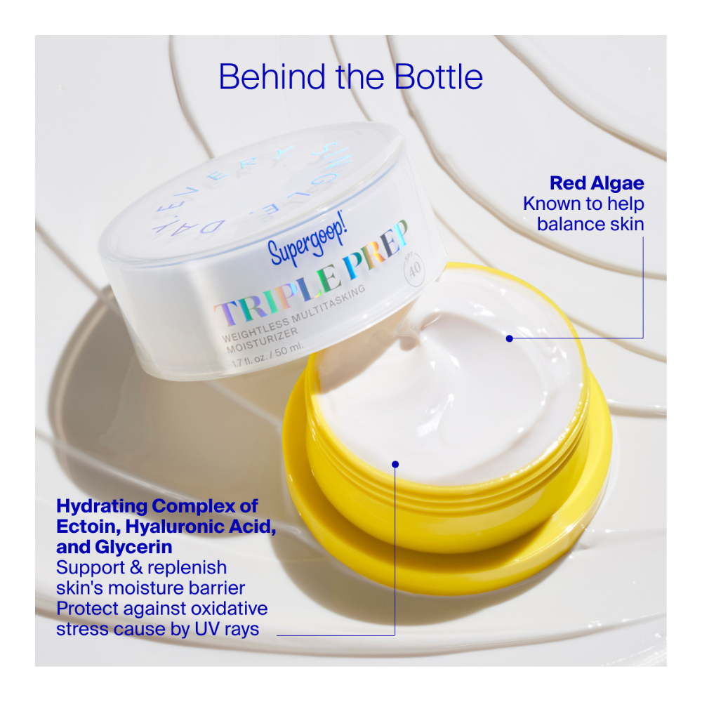 Triple Prep Weightless Daily Moisturizer Spf 40