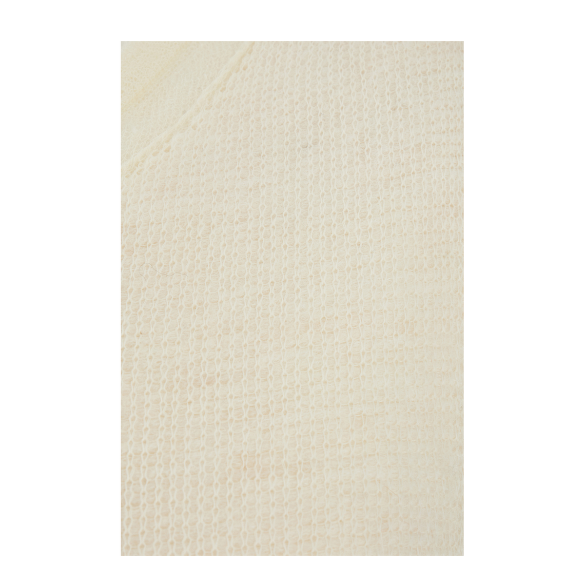 Ivory Wool Blend Dress