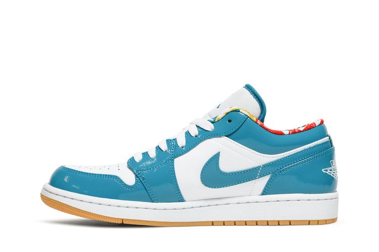 Air Jordan 1 Low Barcelona Cyber Teal