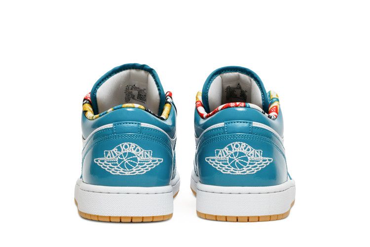 Air Jordan 1 Low Barcelona Cyber Teal