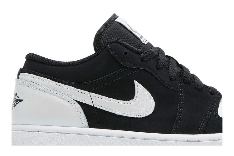Air Jordan 1 Low SE Black And White Diamond