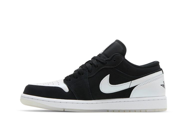 Air Jordan 1 Low SE Black And White Diamond