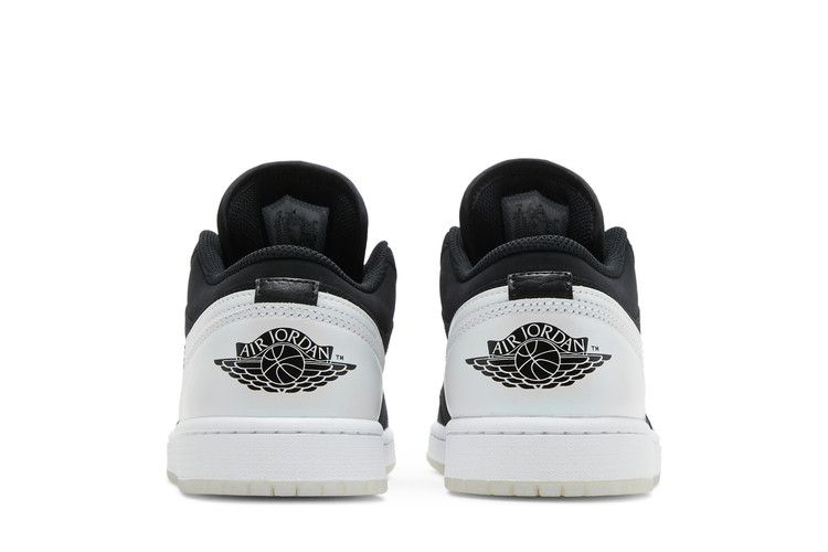 Air Jordan 1 Low SE Black And White Diamond