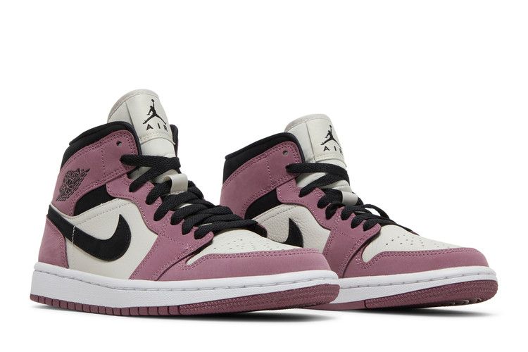 Jordan 1 Mid Berry Pink