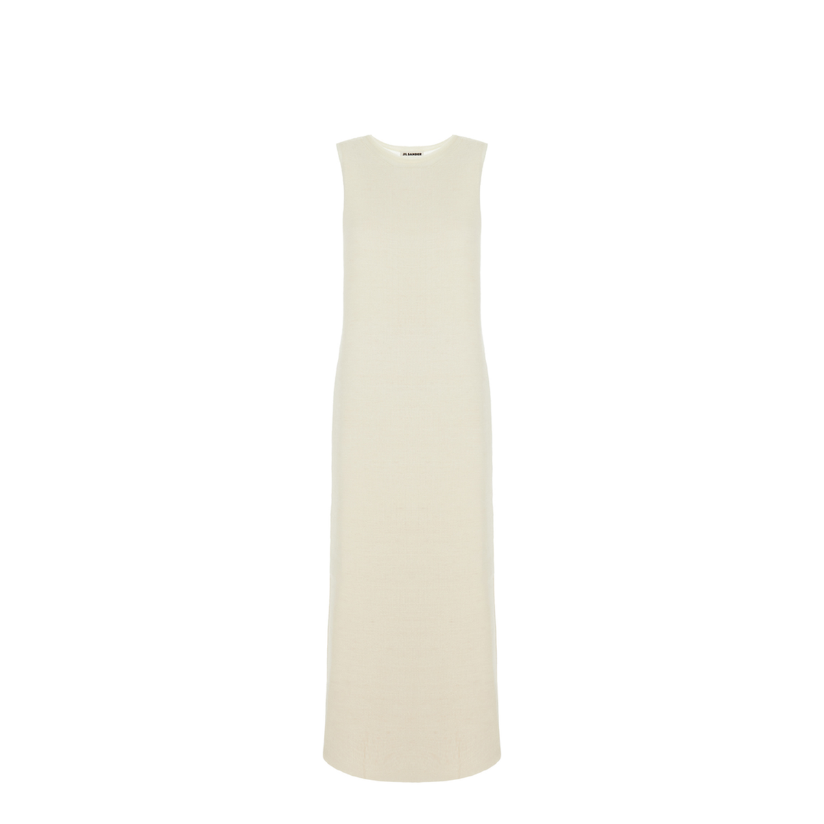 Ivory Wool Blend Dress