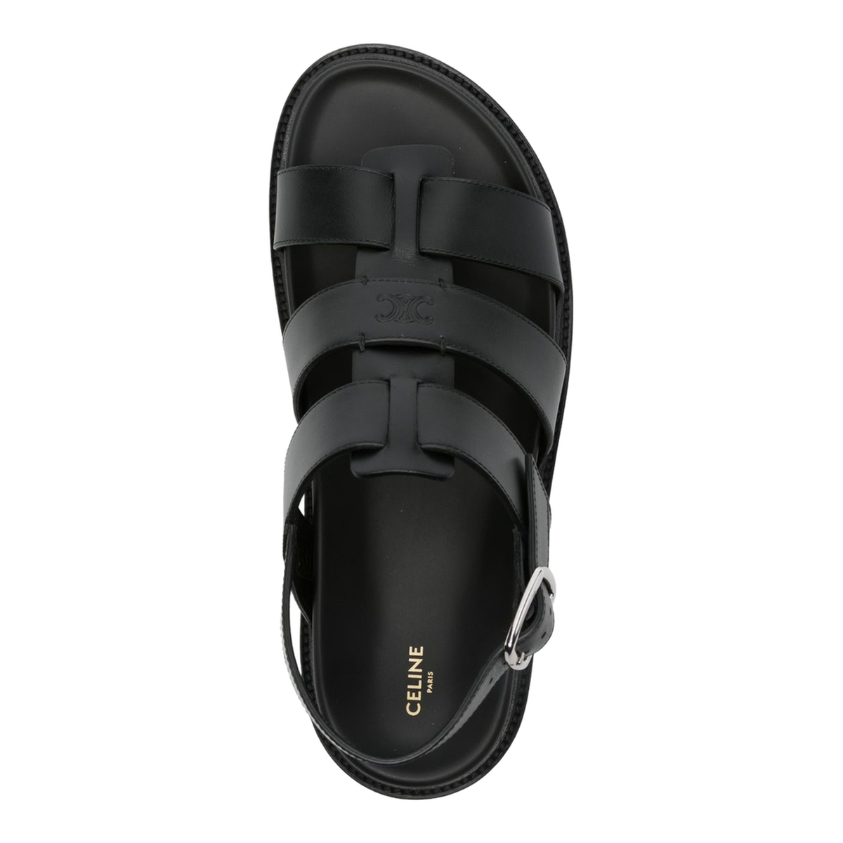 Cage Leather Sandals