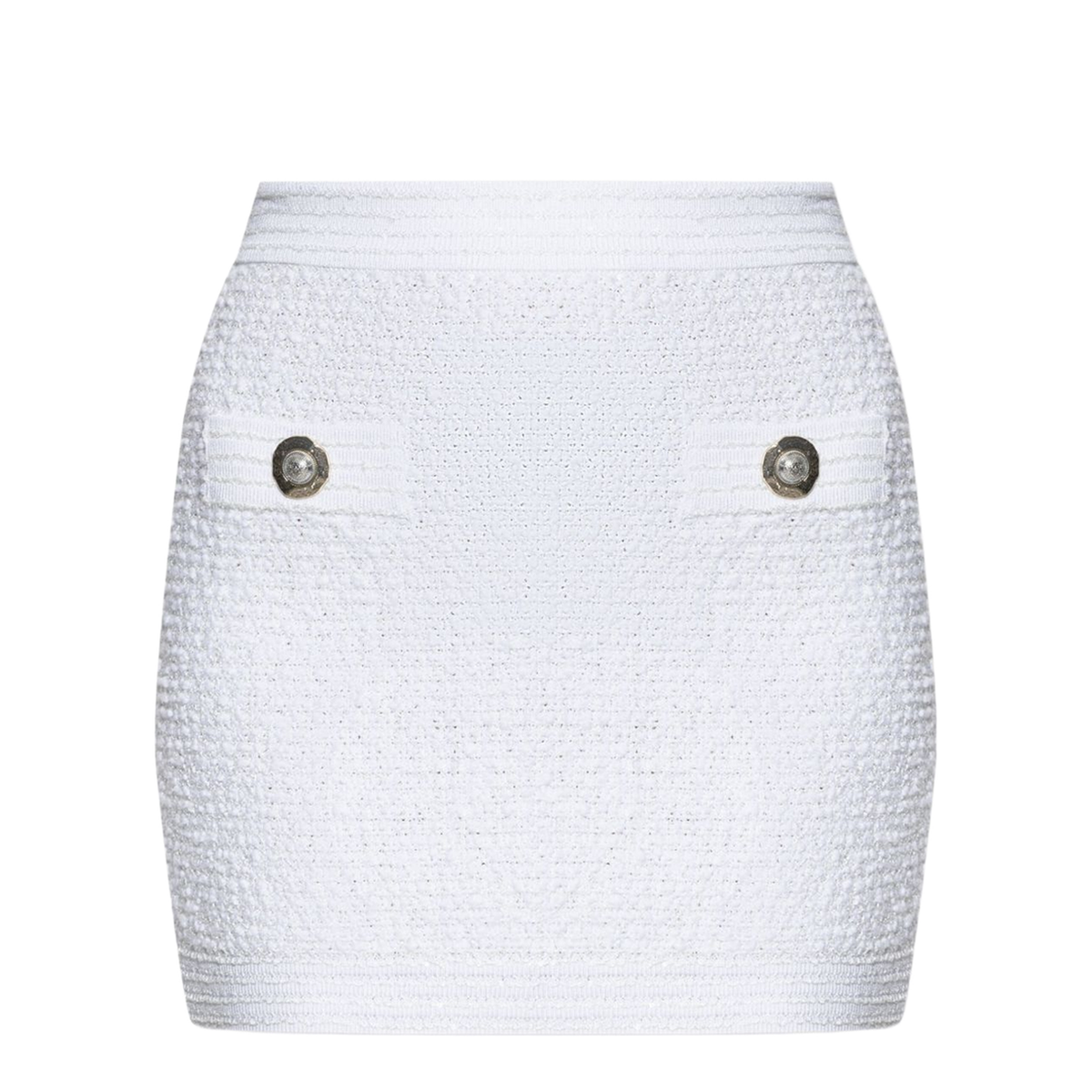 Shorts Tweed Skirt with Applications