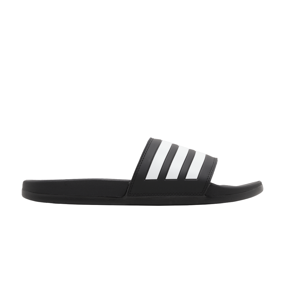 Adidas Adilette Comfort Slide Black White