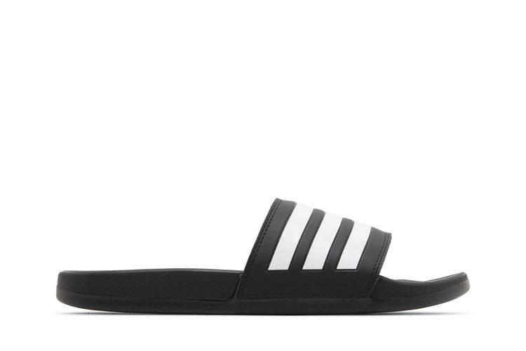 Adidas Adilette Comfort Slide Black White